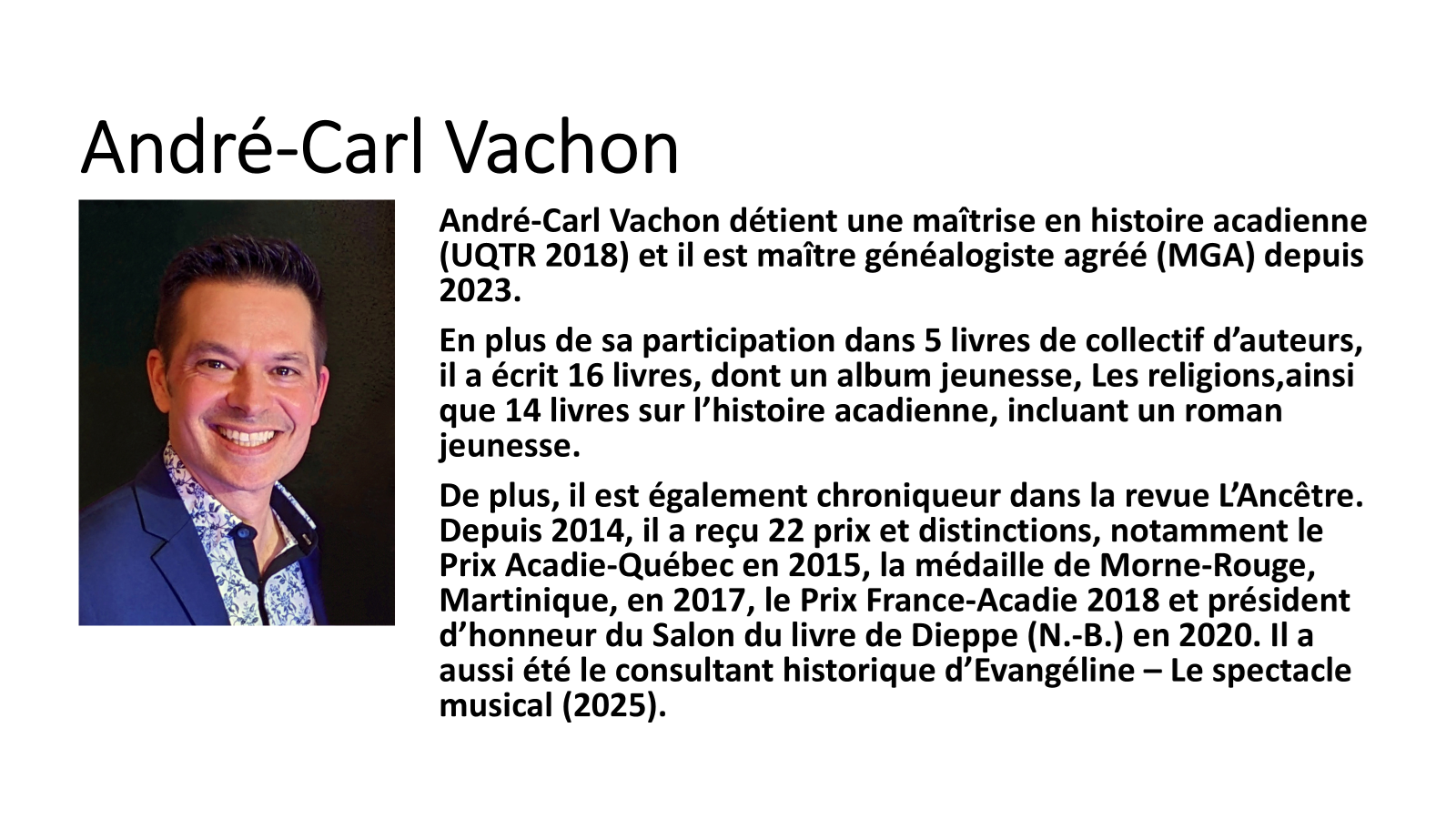 Pr&eacute;sentation