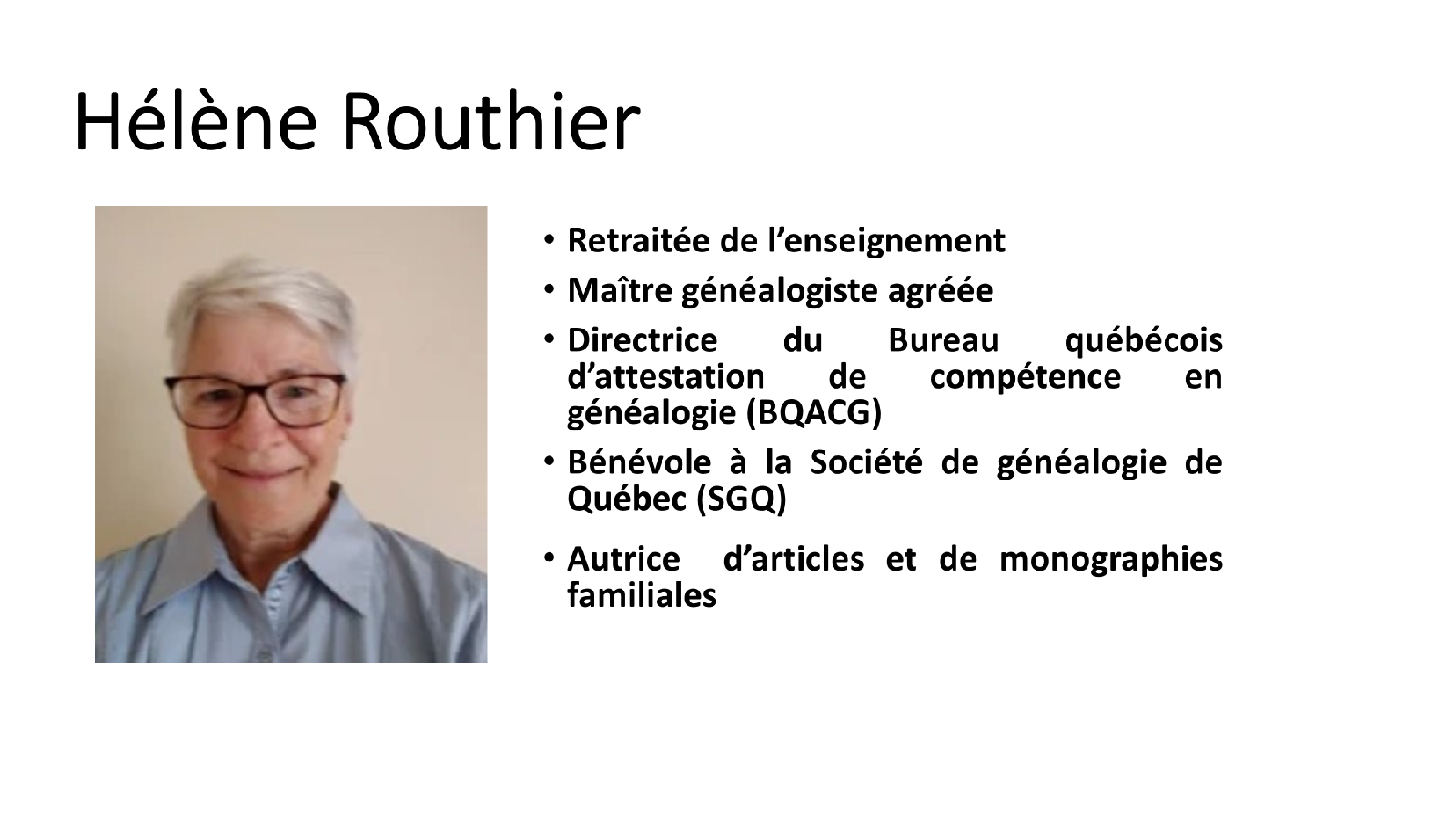 Pr&eacute;sentation