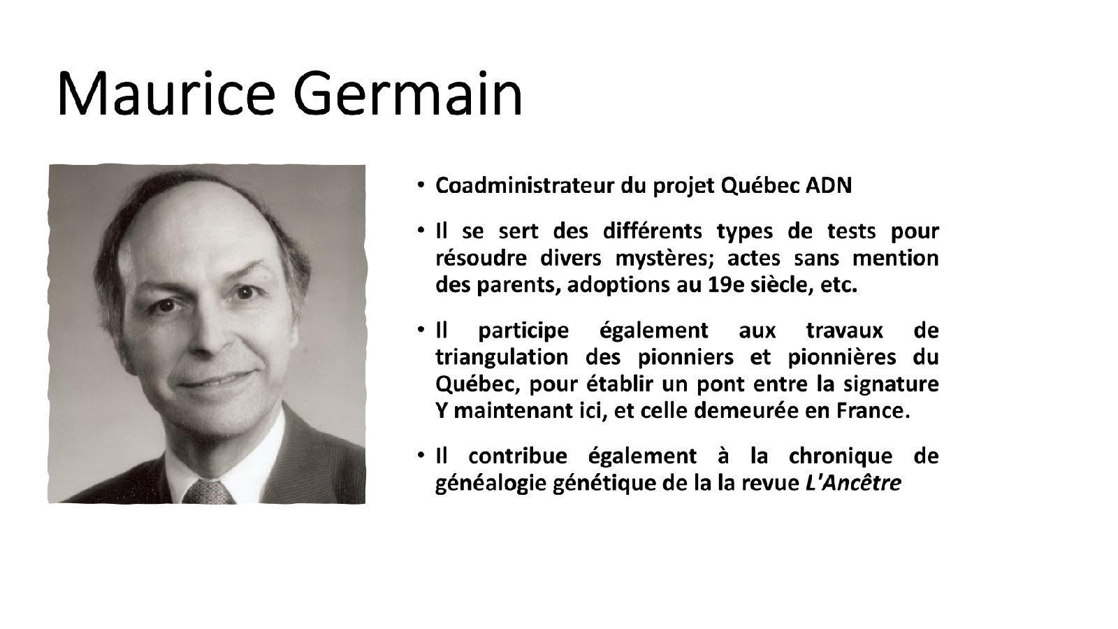 Pr&eacute;sentation