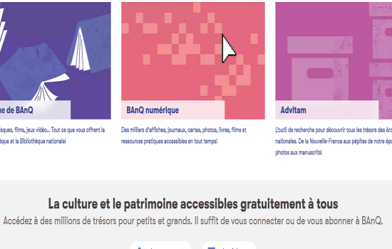 Les bases de données généalogiques sur le site BAnQ (onglet généalogie)