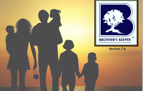 Le logiciel Brother’s Keeper version 7.6